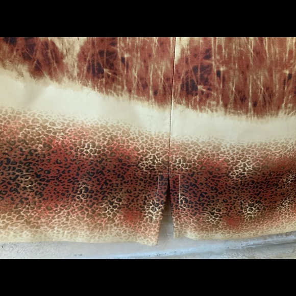 Animal Print silk lined skirts - Picture 9 of 13